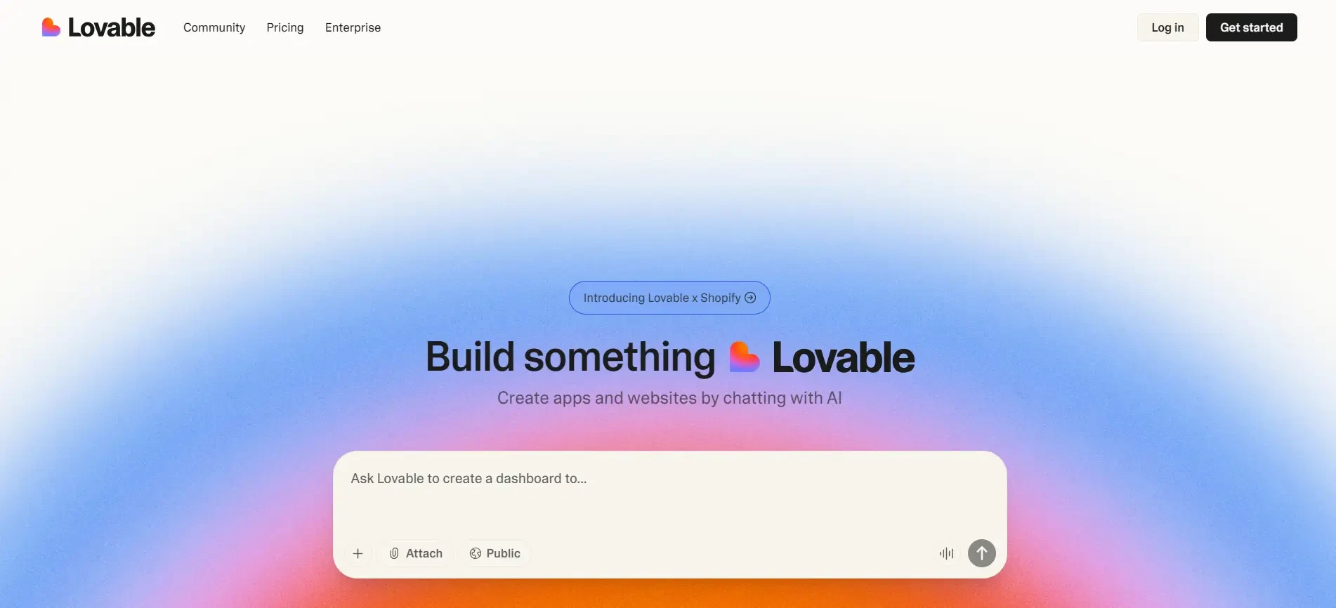 Crea tu web con Lovable