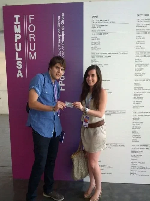 Daniel con Cristina