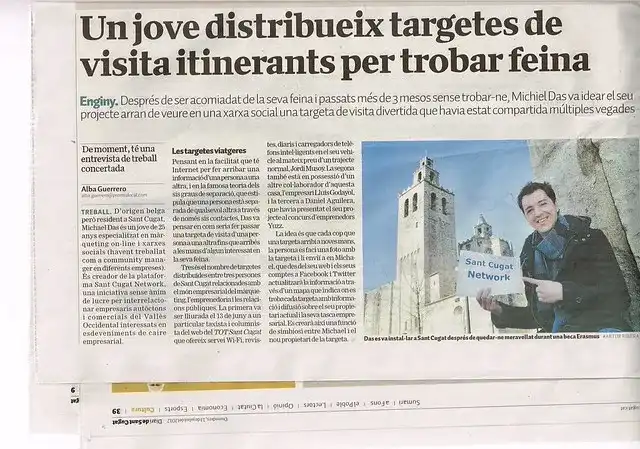 Recorte — Diari de Sant Cugat