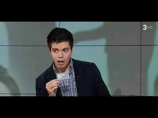 Pau García Milà presenta El Viaje de mi Tarjeta en Divendres (17.01.2013, TV3)