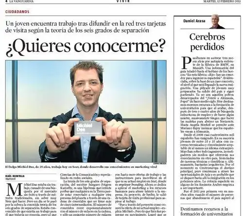 ¡#elviajedemitarjeta, mencionado en La Vanguardia!