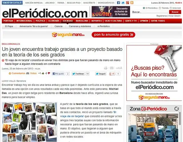 Recorte — El Periódico