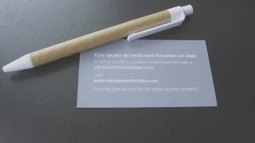 ¡Aquí está la tarjeta!