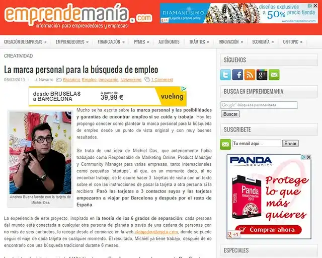 Recorte — Emprendemanía
