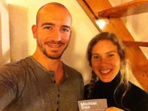 Jordi Mata con Begoña Rodríguez Gil