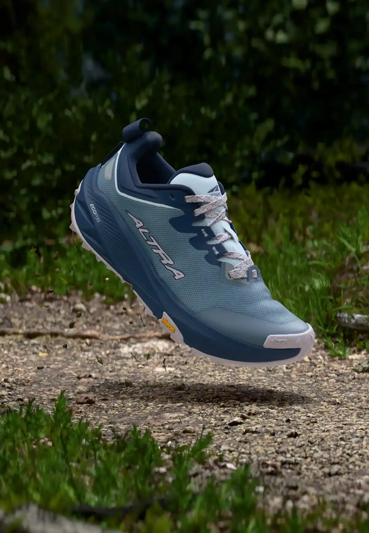 Zapatilla de trail Altra con la puntera ancha