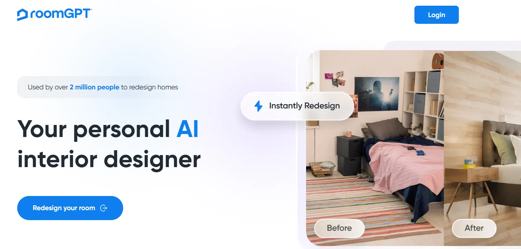 Crea tu habitación con RoomGPT