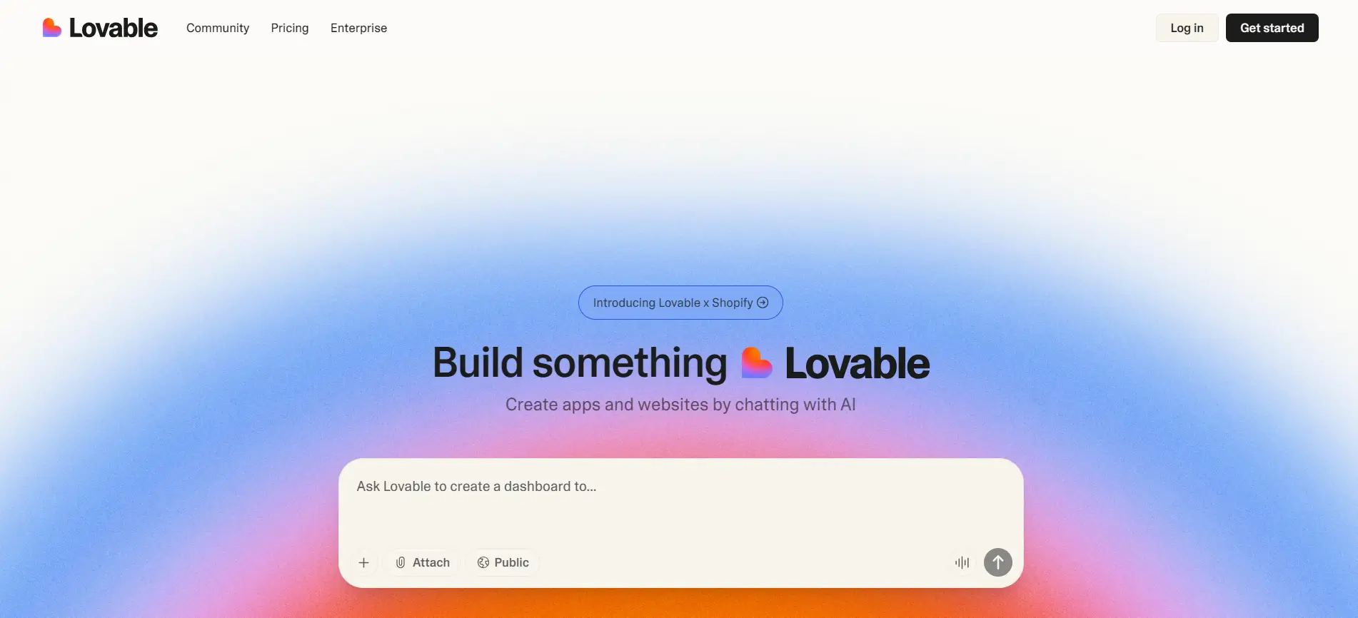 Crea tu web con Lovable