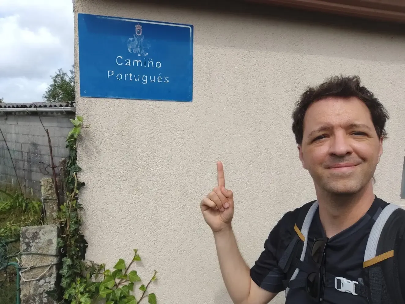 Wegwijzer van de Portugese Camino