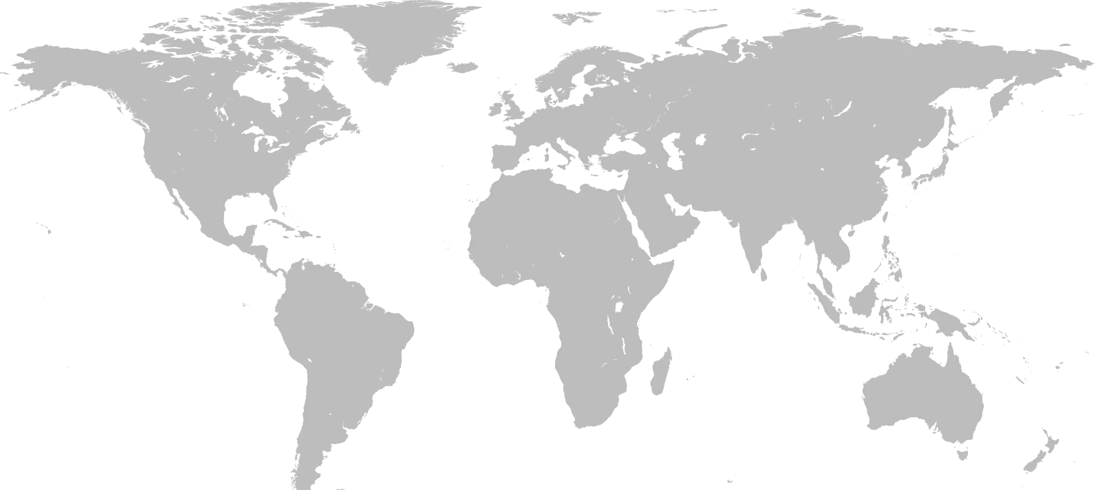 Mapa de los países donde trabaja Employer Branding Lab
